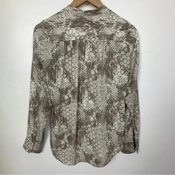 INC  International Concepts Animal Print Blouse - Picture 4 of 9